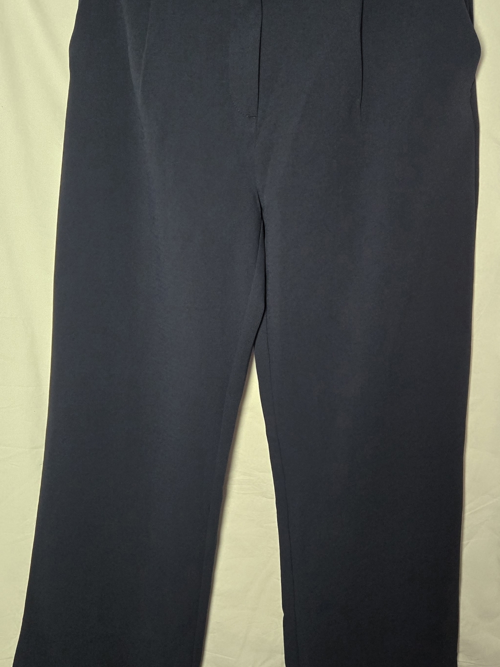 Dkny Black Straight-Leg Trousers